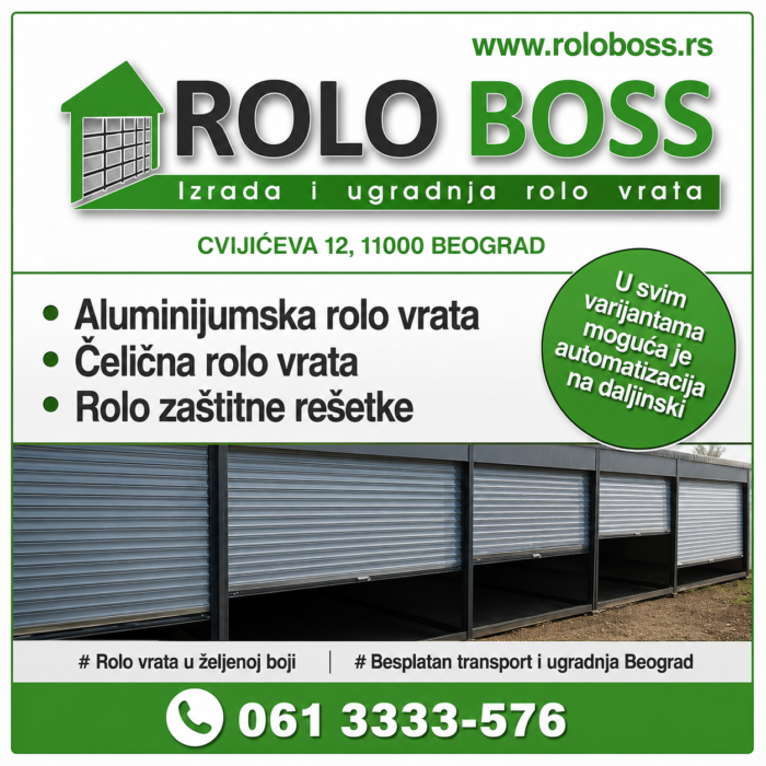 ROLO BOSS – Izrada i ugradnja rolo vrata Beograd