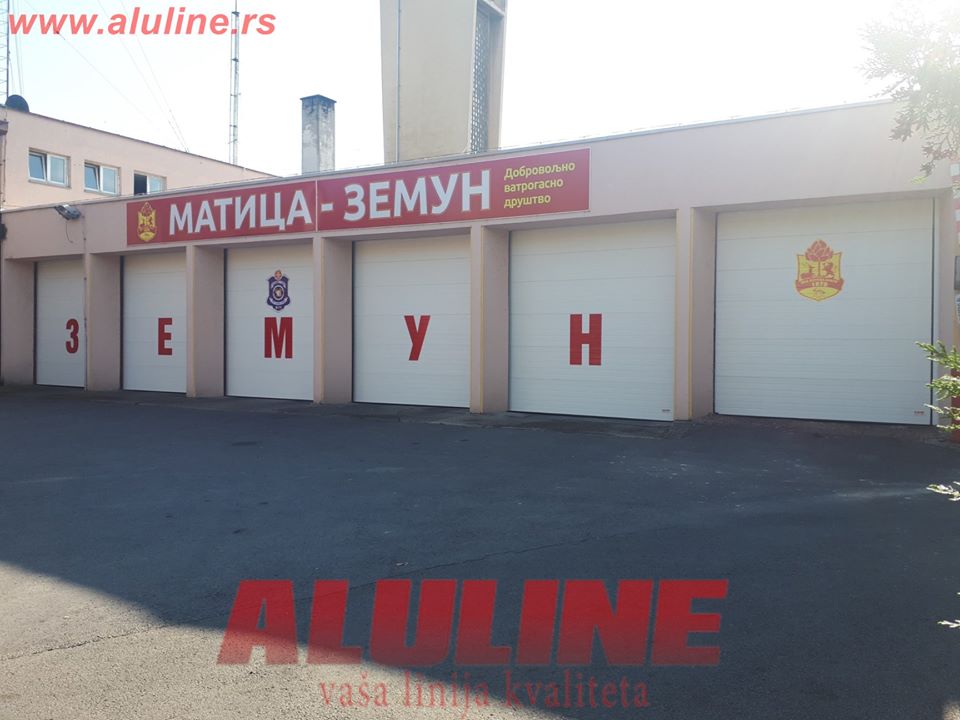 ALULINE – Batajnica – Beograd – Garažna vrata – Industrijska segmentna vrata – Rolo vrata