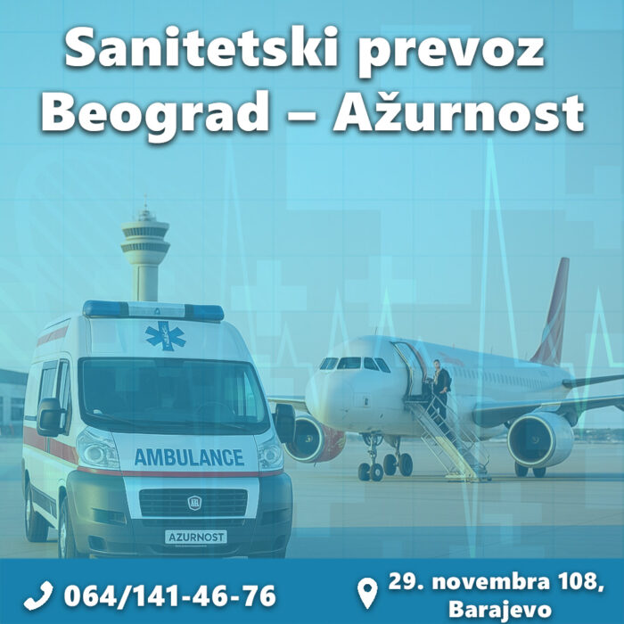 Sanitetski prevoz Beograd – Ažurnost