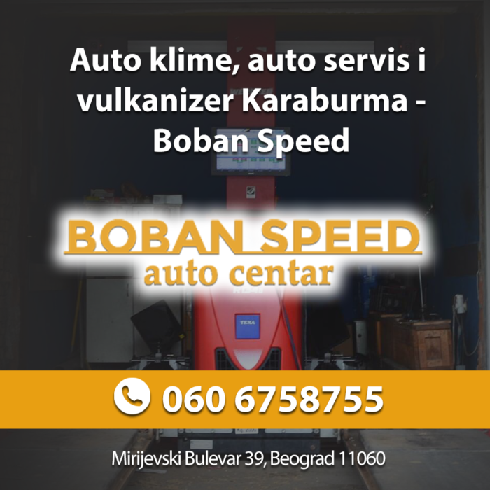 Auto klime, auto servis i vulkanizer Karaburma – Boban Speed