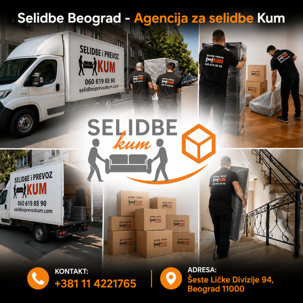 Selidbe Beograd – Agencija za selidbe Kum