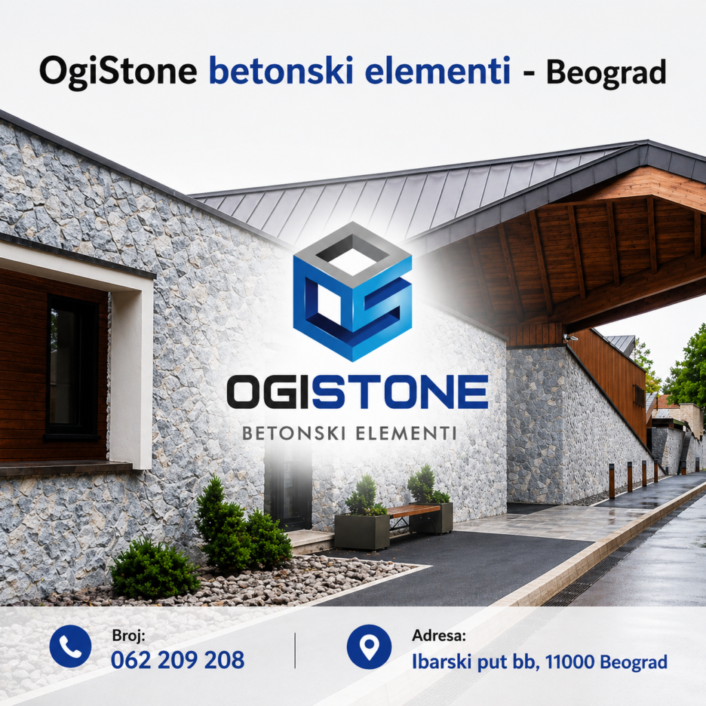 OgiStone betonski elementi – Beograd