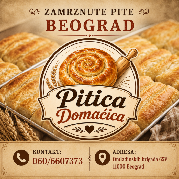 Zamrznute pite Beograd – Pitica Domaćica