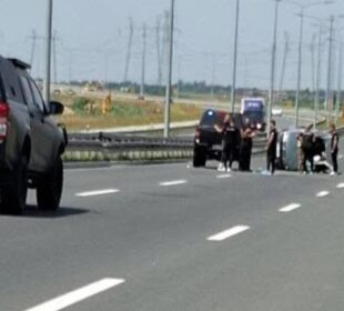 Saobraćajna nesreća autoput Novi Beograd-Surčin