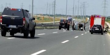 Saobraćajna nesreća autoput Novi Beograd-Surčin