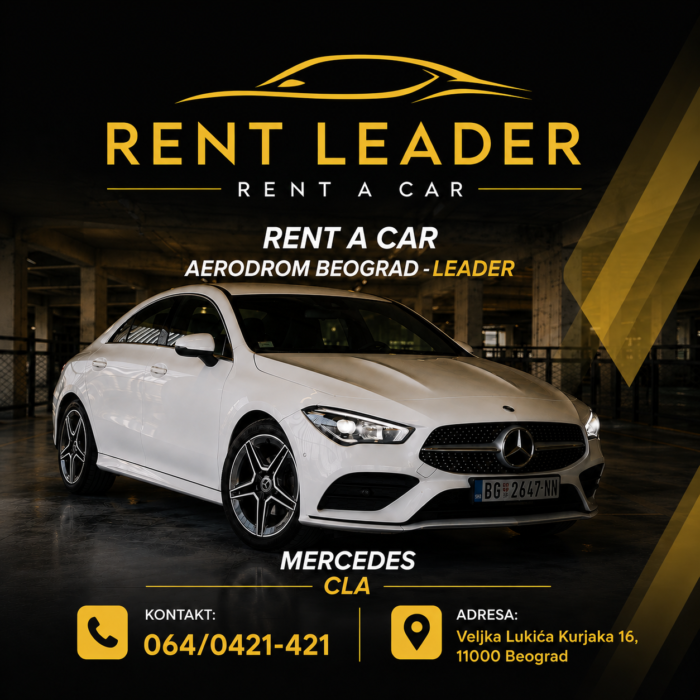 Rent a car Aerodrom Beograd – Leader