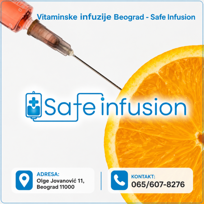 Vitaminske infuzije Beograd – Safe Infusion