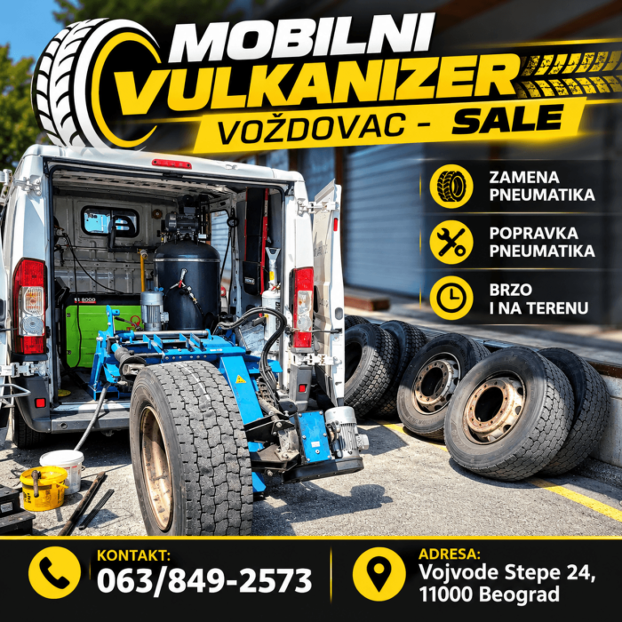Mobilni Vulkanizer Voždovac – Sale